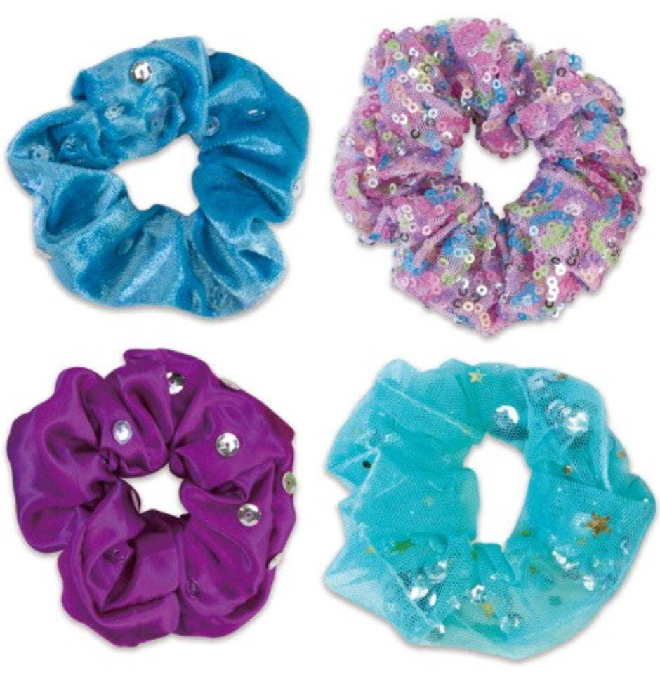 Galt Sparkly Scrunchies