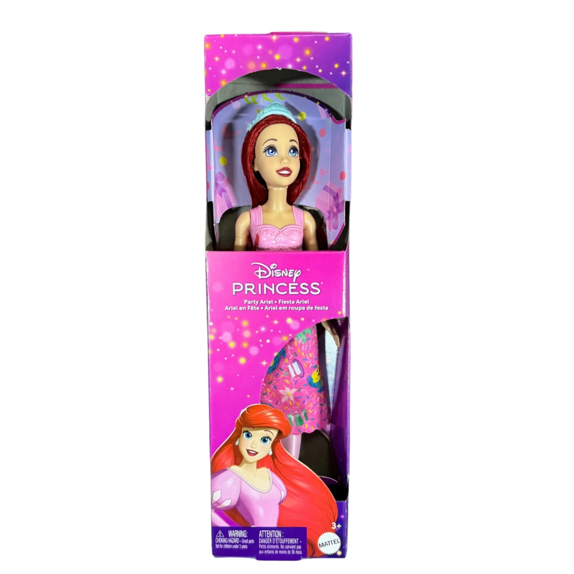 DISNEY PRINCESS PARTY FASHION DOLL AST