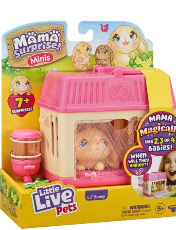 LITTLE LIVE PET MAMA SURP MINI BUNNY