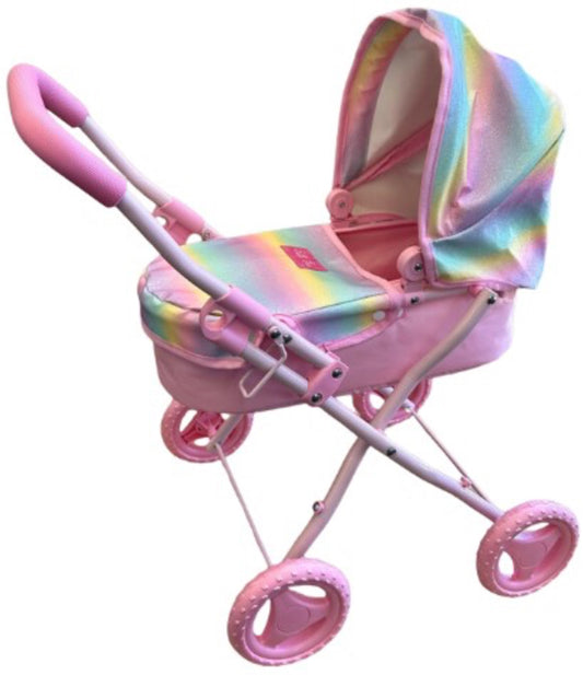 SALLY FAY RAINBOW MEDIUM DOLLS PRAM