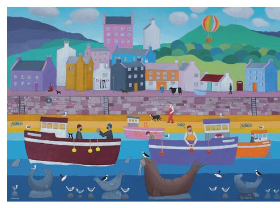 PUZZLE 1000PC HARBOUR LIFE