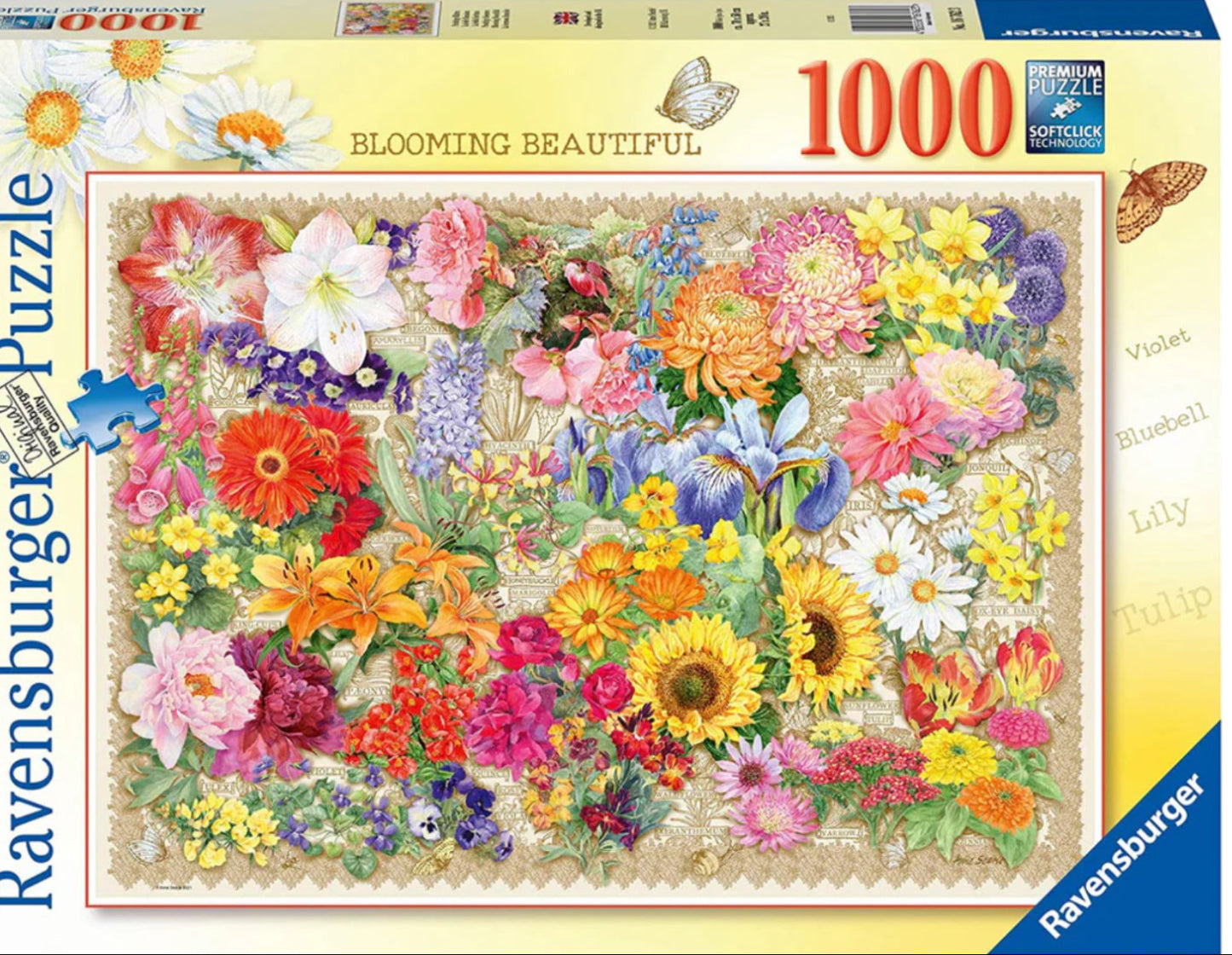 PUZZLE 1000PC BLOOMING BEAUTIFUL NEW