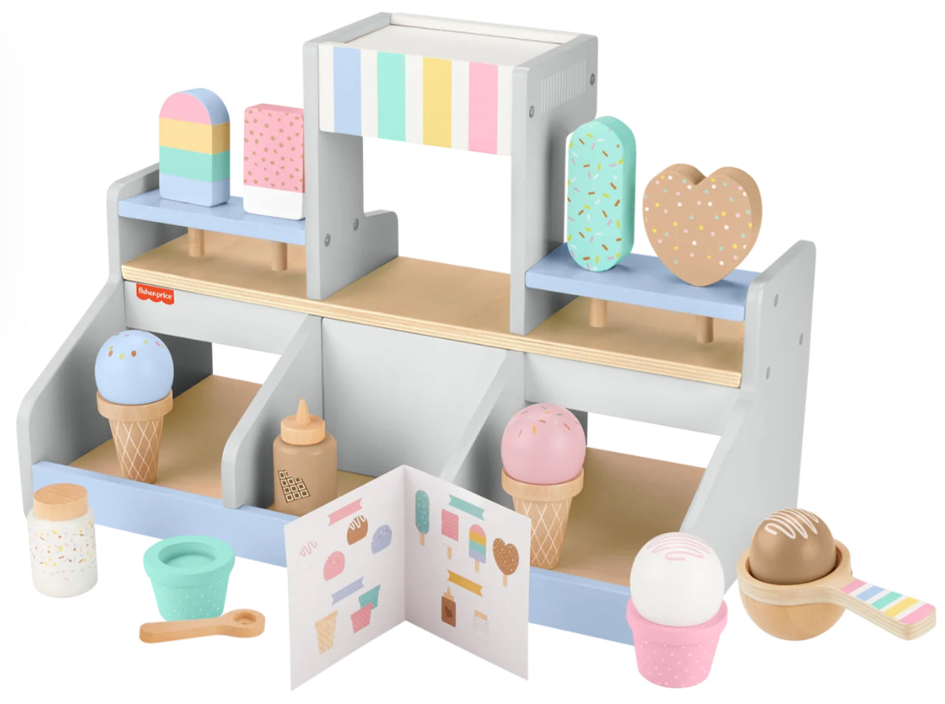 F/P WOODEN ICE CREAM