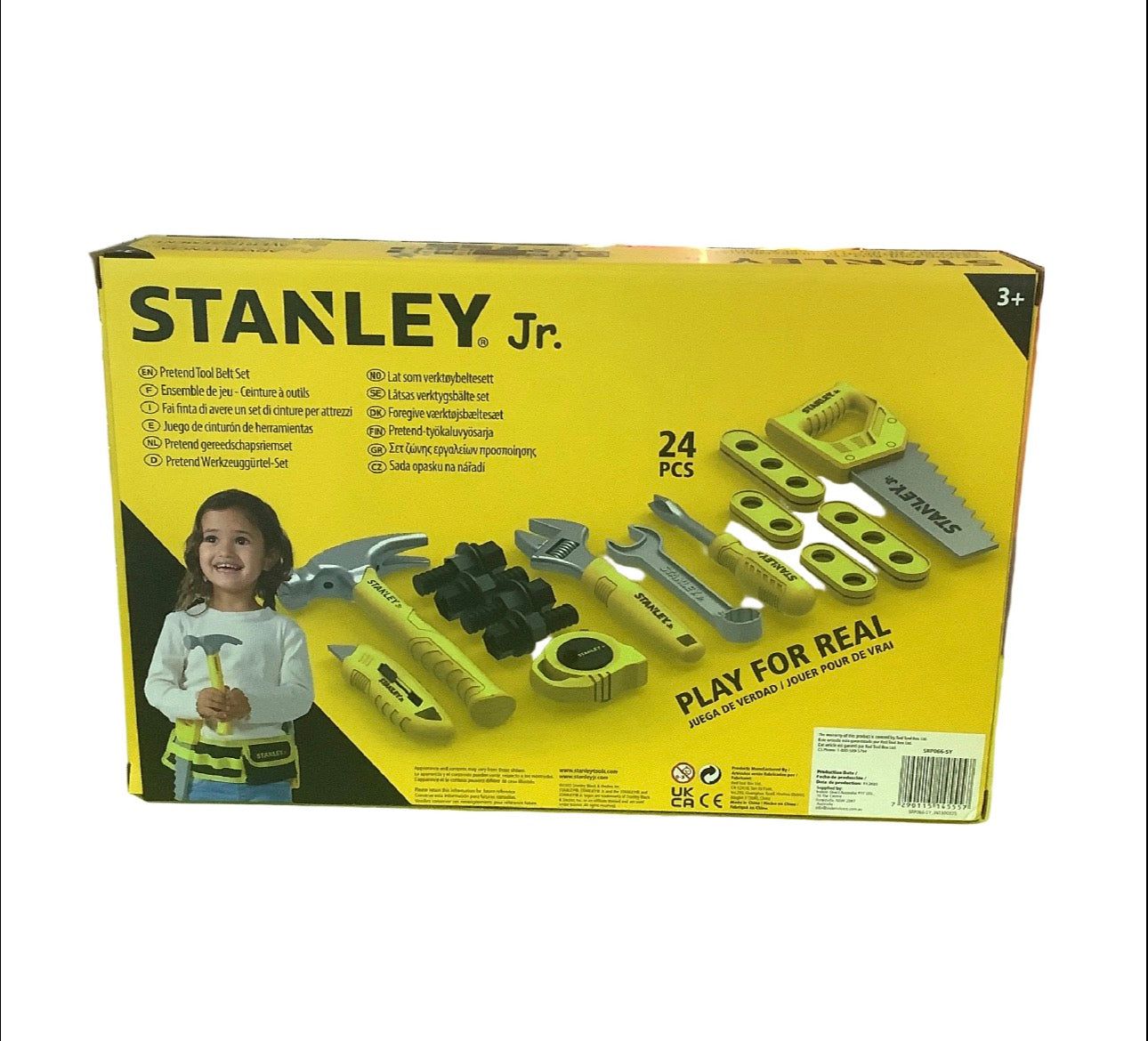 STANLEY JNR PRETEND PLAY TOOLBELT SET