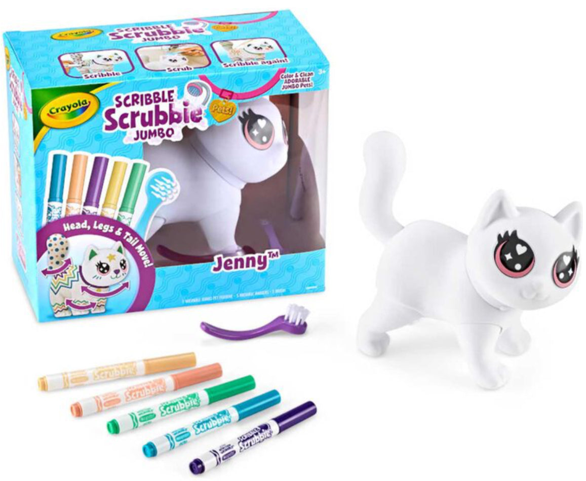 CRAYOLA SCRIBBLE SCRUBBIE JUMBO JENNY