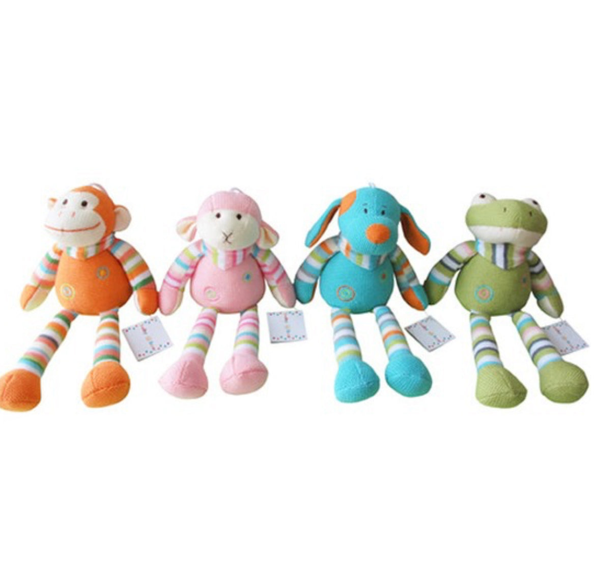 BABY BOO 35CM KNITTED ANIMALS AST