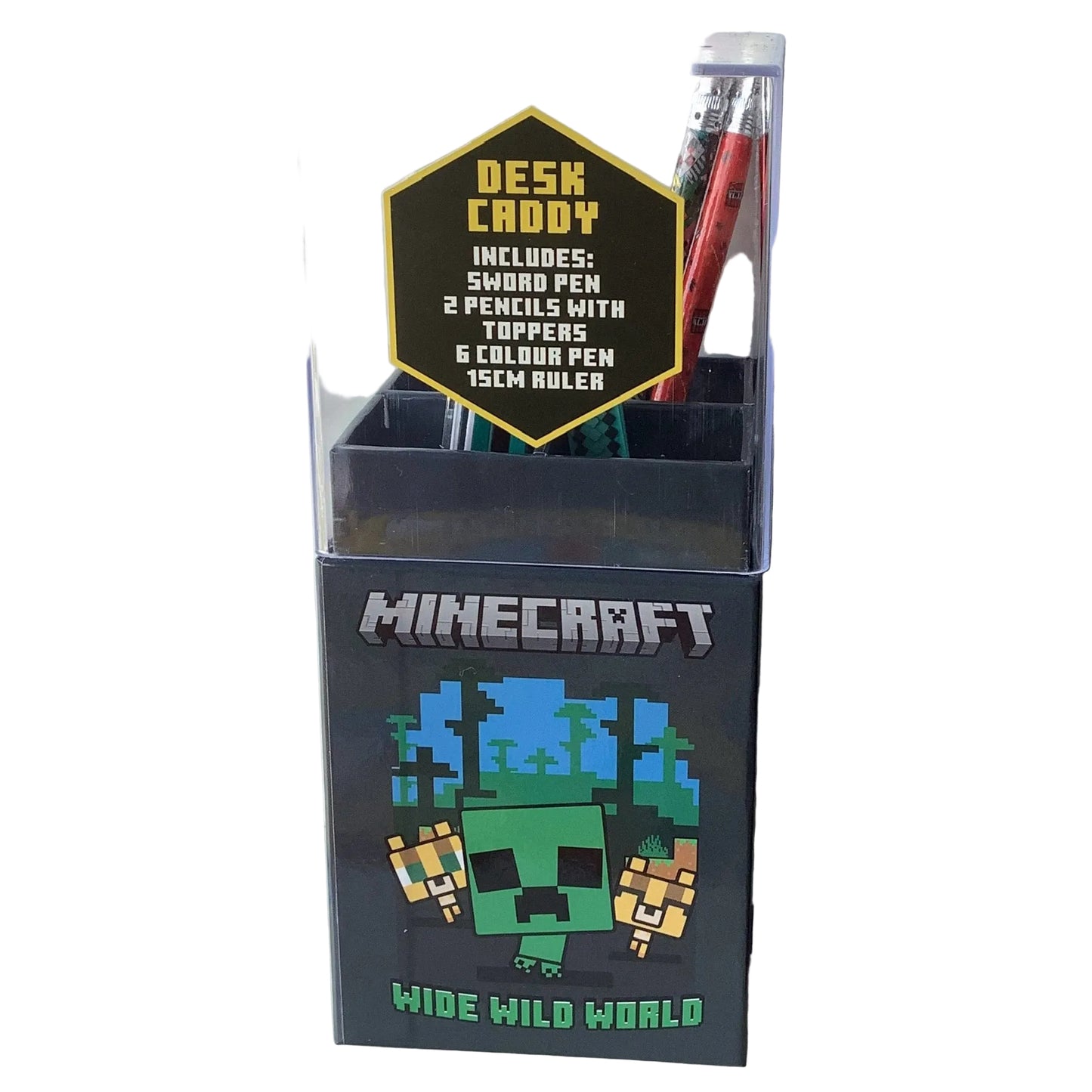 MINECRAFT DESK CADDY