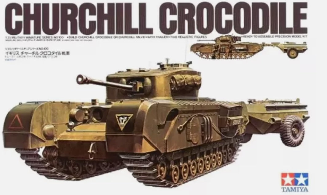 Tamia 1:35 British Churchill Crocodile