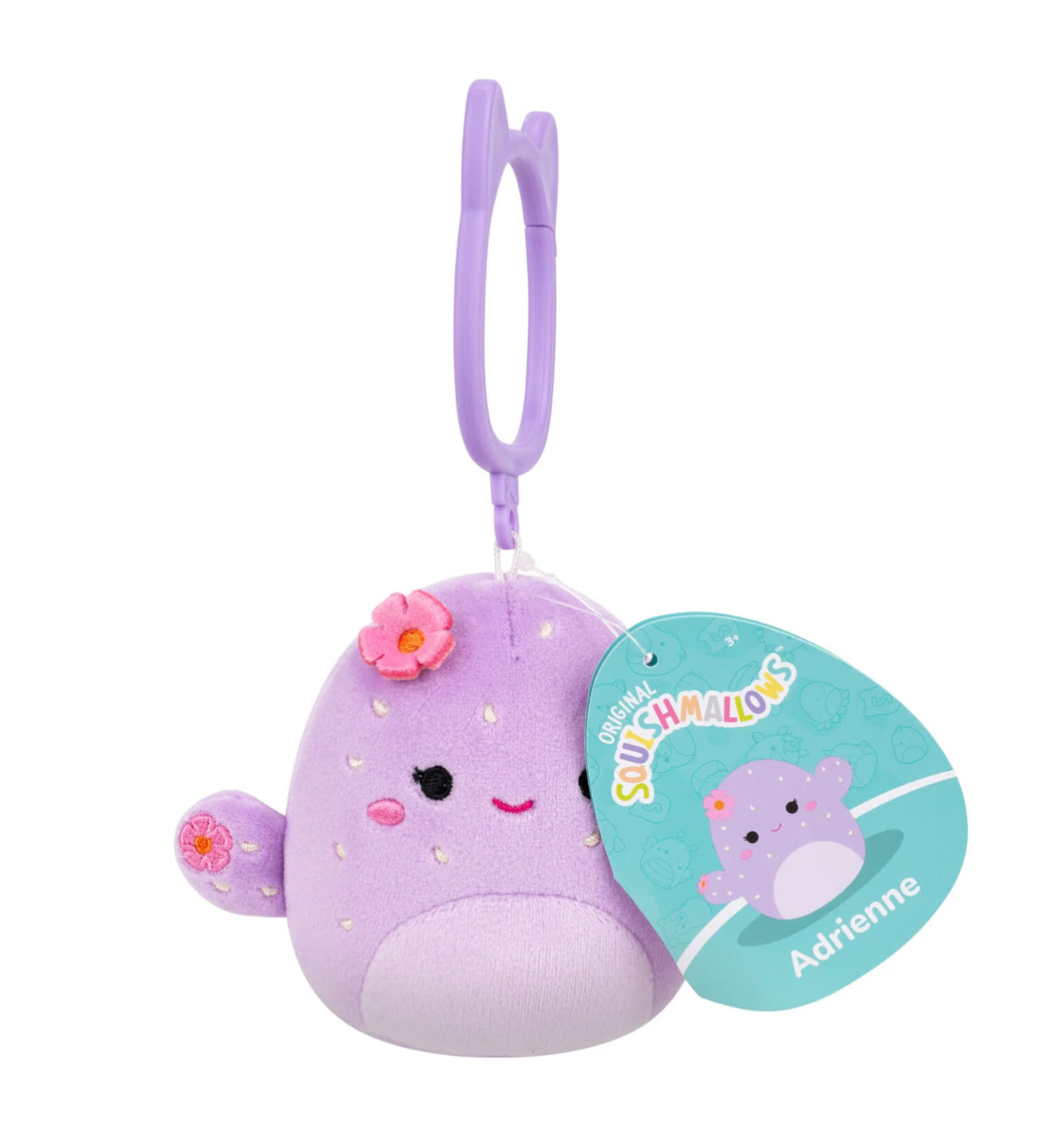 SQUISHMALLOW 3.5 CLIP ON ADRIENNE