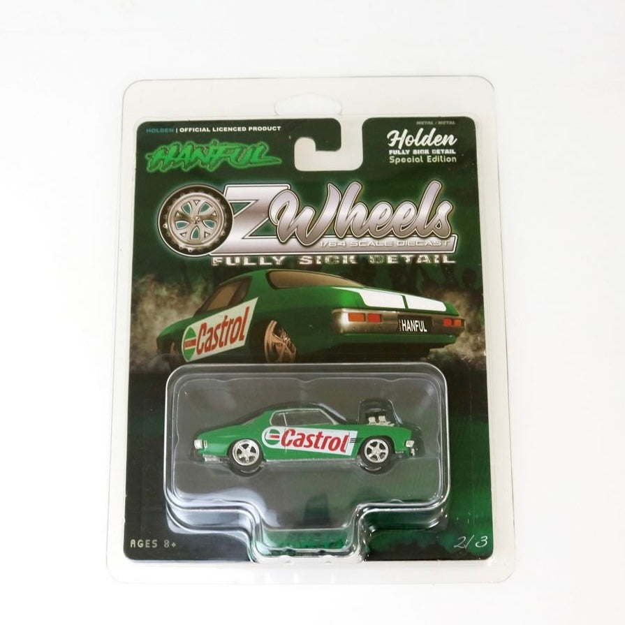 D/C 1:64 OZ WHEELS CASTROL HANFUL MONARO