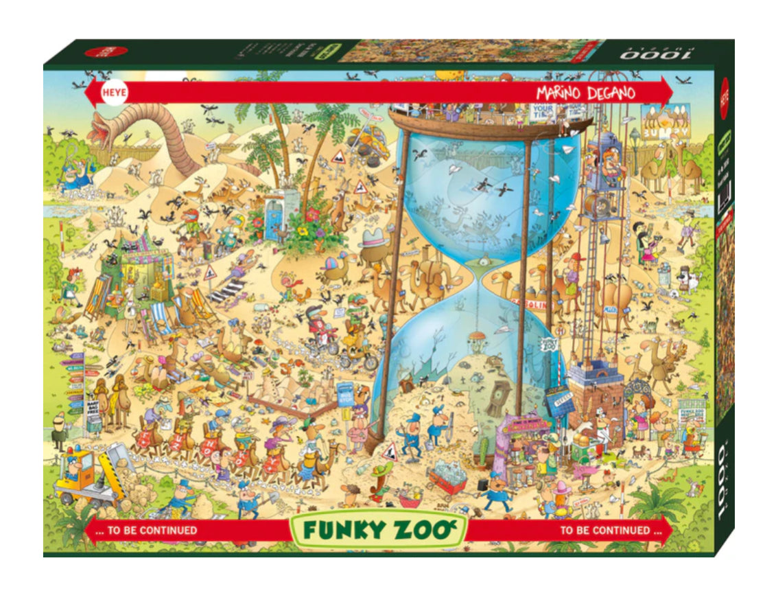 PUZZLE 1000PC HEYE FUNKY ZOO DESERT HABI