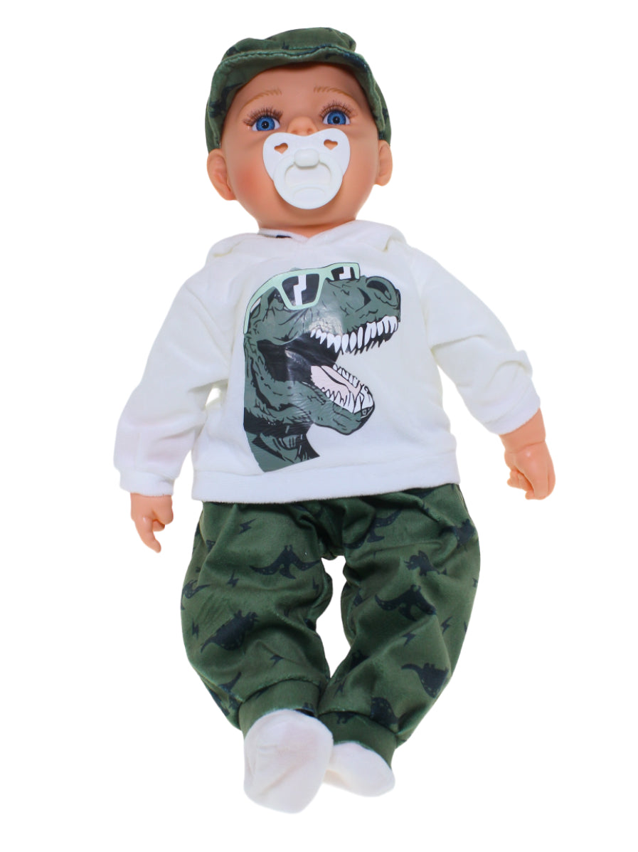 BABY DOLL JACK WHITE/BLACK W DUMMY