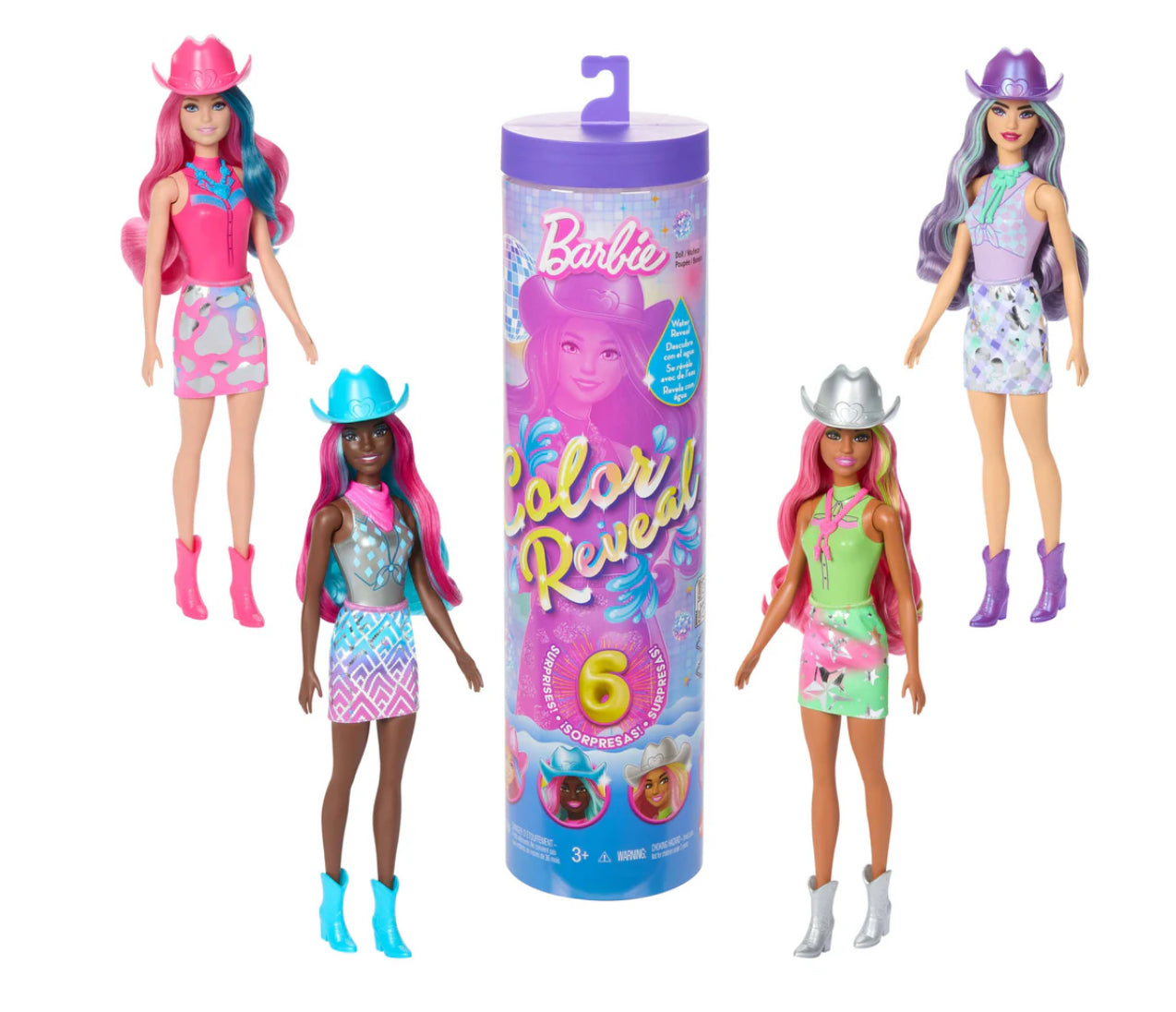 BRB COLOR REVEAL DISCO COWGIRL AST