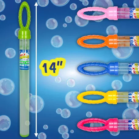 MAXX BUBBLES 4 OZ BUBBLE WAND