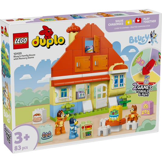 LEGO 10459 DUPLO BLUEY HOUSE W MEMORY