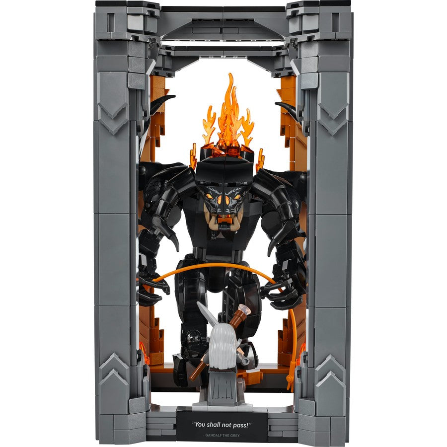 LEGO 10367 ICONS LORD OF RINGBALROG BOOK