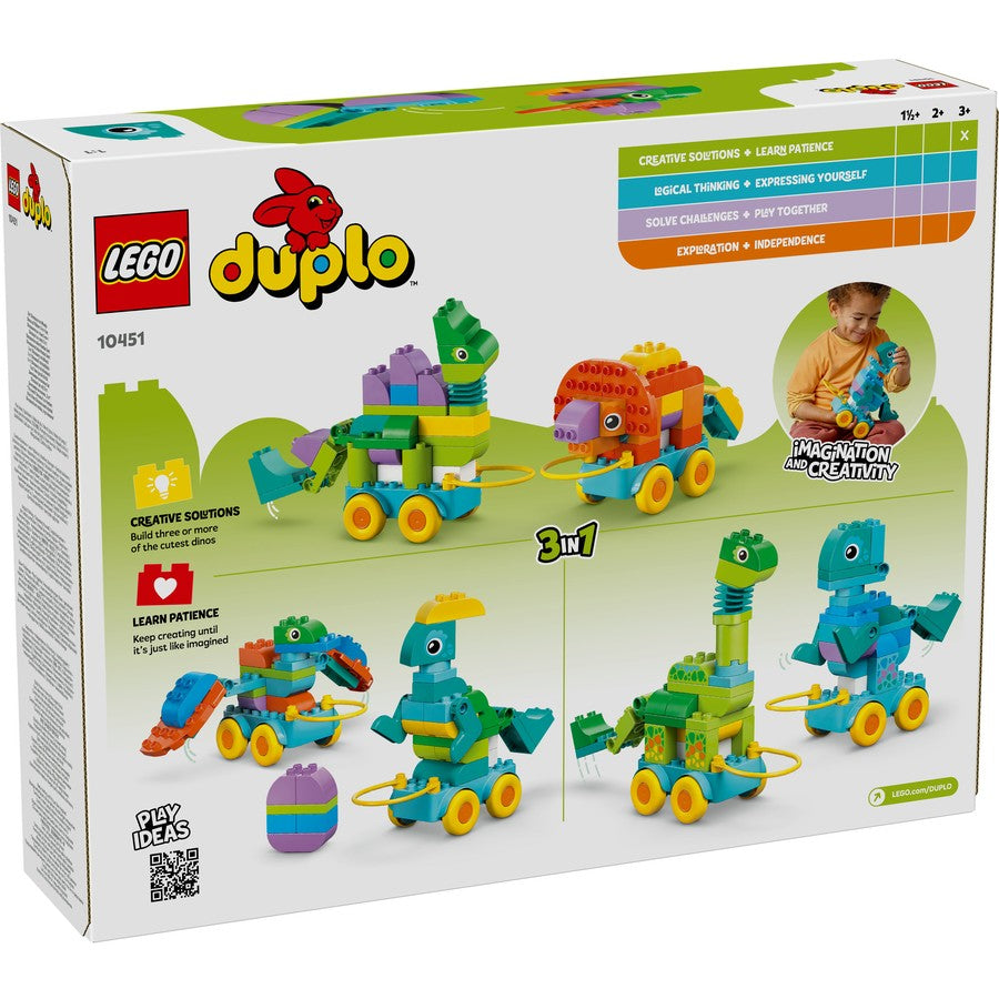 LEGO 10451 DUPLO 3 IN 1 DINOSAUR WHEELS