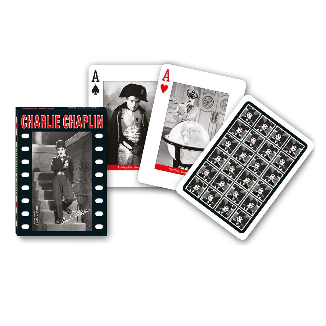 GAME PLAYING CARDS CHARLIE CHAPLIN POKER