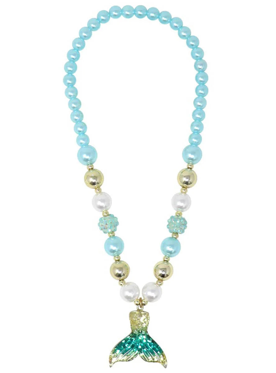 P/Pop Ncl004 Mermaid Tail Necklace