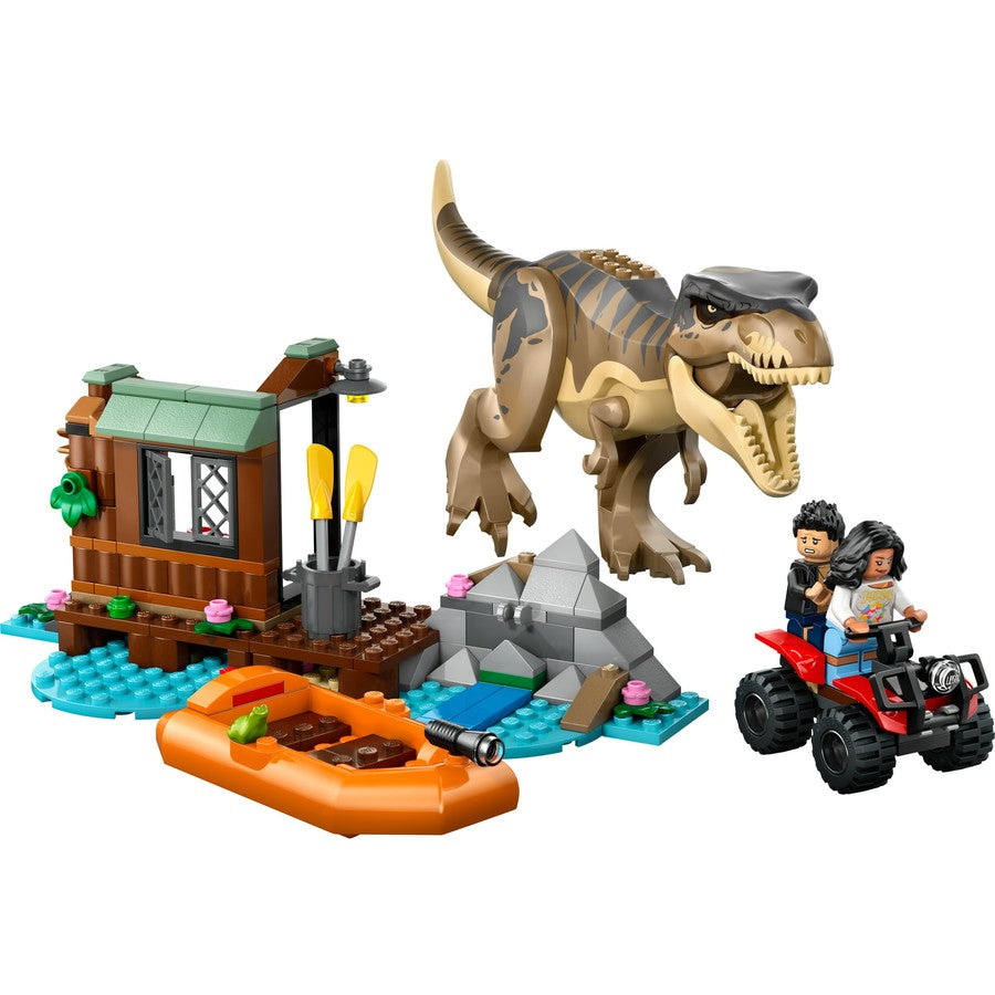 LEGO 76975 JW T REX RIVER ESCAPE