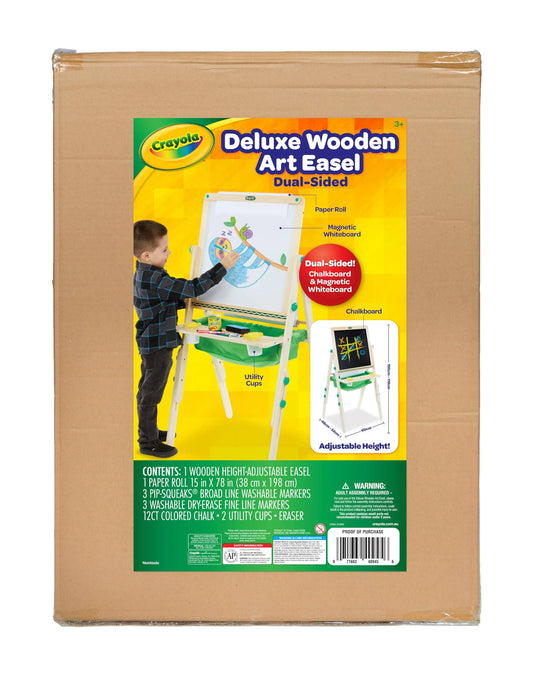 CRAYOLA DELUXE WOODEN ART EASEL