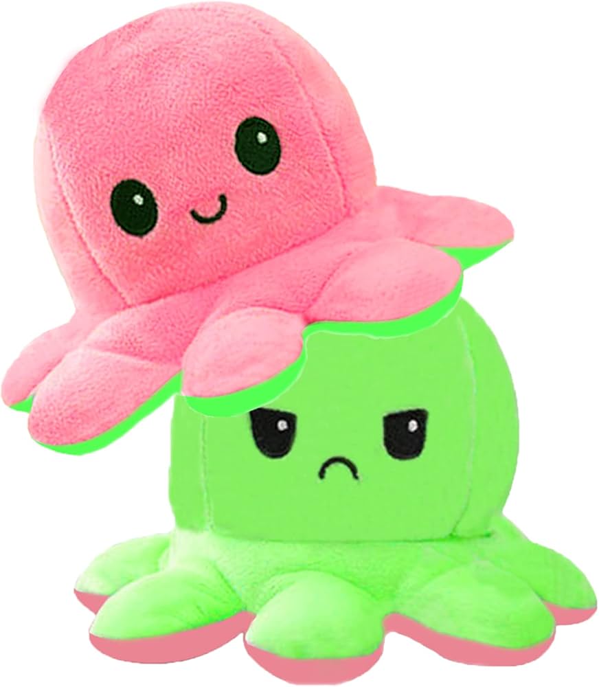 PLUSH MOODY OCTOPUS 14" ASSTD