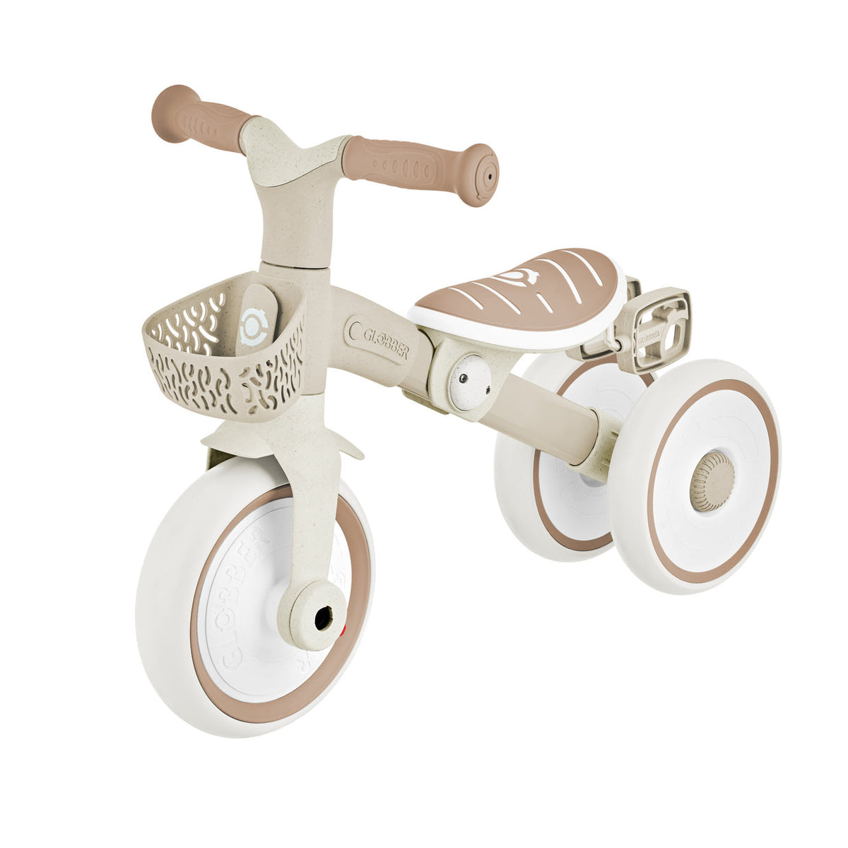 GLOBBER LEARNING TRIKE 2 IN 1 COCONUT