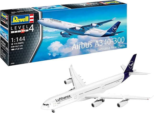 Revell 1:144 Airbus A340-300 Lufthansa