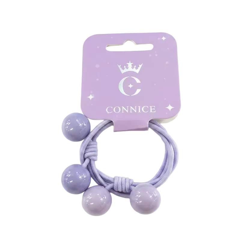 C/NICE HC09892 2PC BALL HAIR TIES