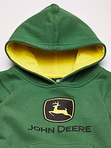 JD FLEECE HOODIE TRADEMARK GREEN 4T