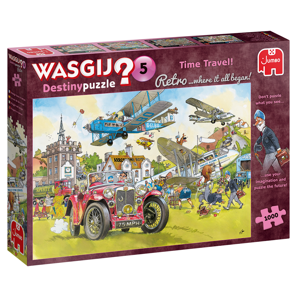 PUZZLE WASGIJ #5 DESTINY TIME TRAVEL