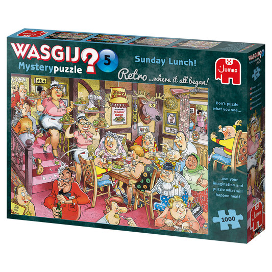 PUZZLE WASGIJ #5 MYSTERY SUNDAY LUNCH