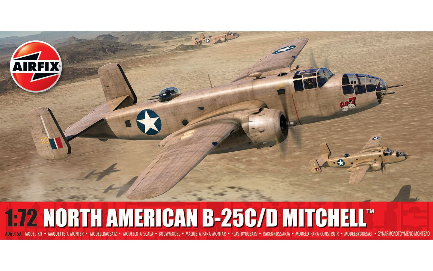 Airfix 1:72 Nth America B-25C/D Mitchell