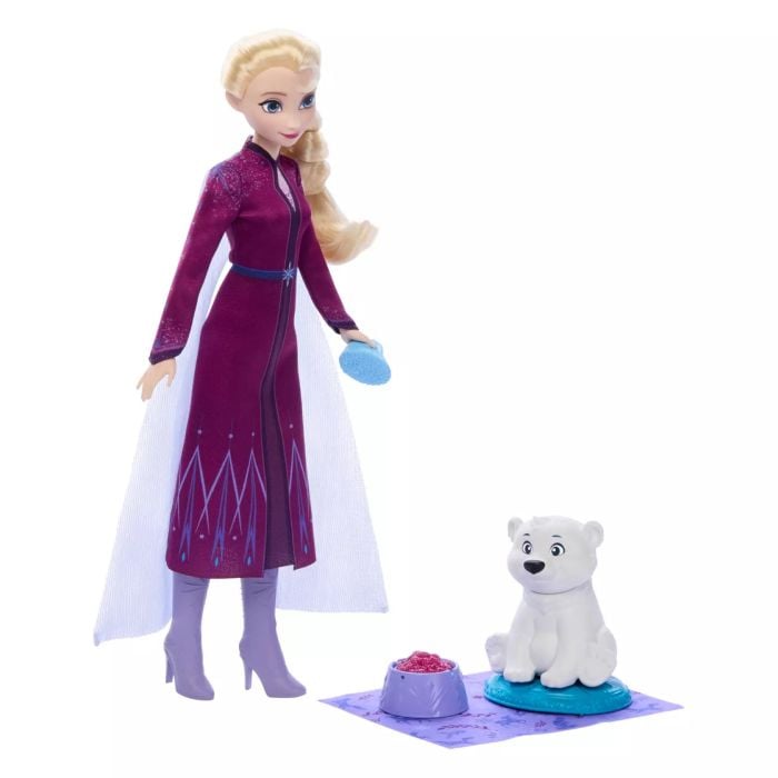 FROZEN DOLL ELSA AND BEAR CUB
