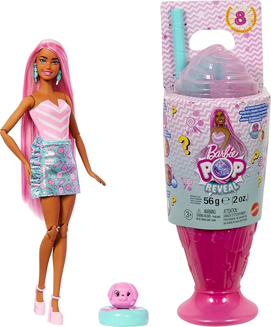 BRB POP REVEAL W SQUISHY PET AST