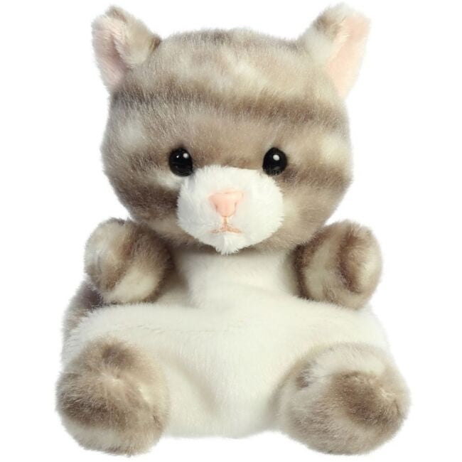 PLUSH PALM PALS SILVER KITTY