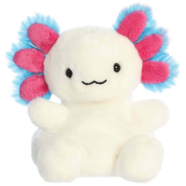 PLUSH PALM PALS AXOLOTL BLUE GILL