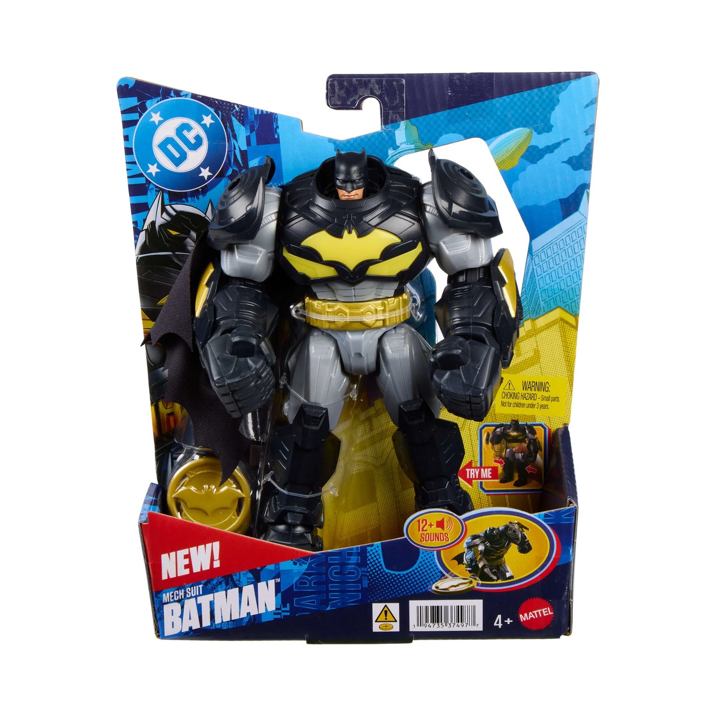 DC 6 INCH FEAT FIG MECH SUIT BATMAN