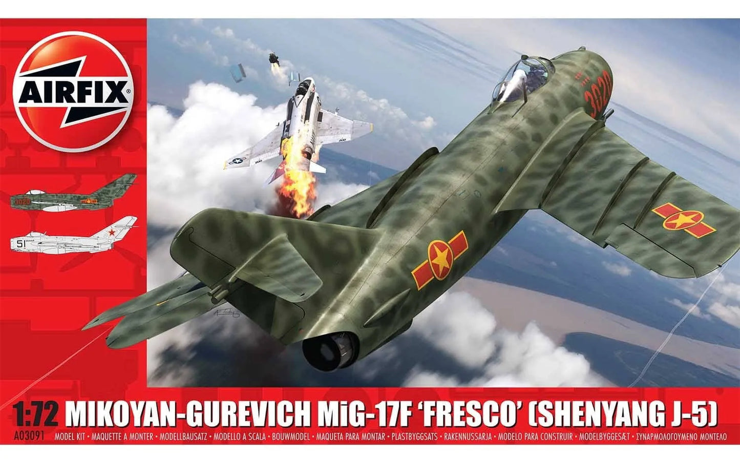 Airfix 1:72 Mikoyan-Gurevich Mig-17F