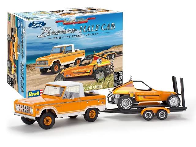 Revell 1:25 Ford Bronco Half Cab-Sandman