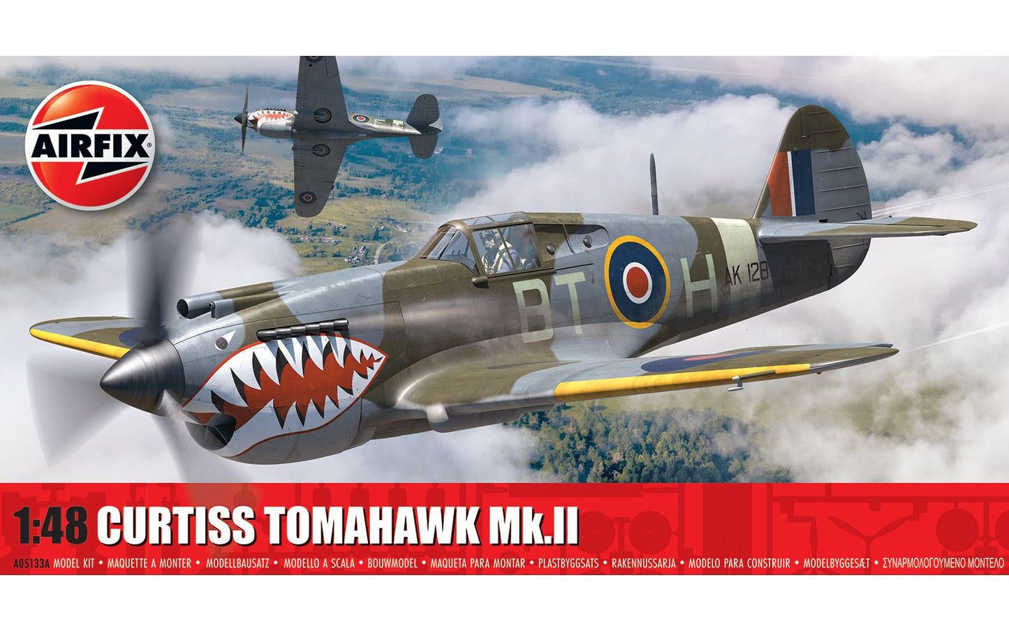 Airfix 1:48 Curtiss Tomahawk Mk.Ii