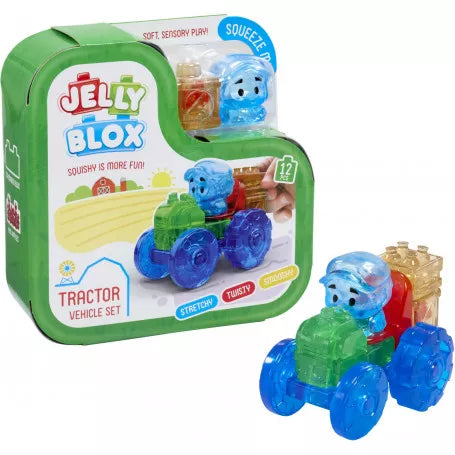 JELLY BLOX TRACTOR VEHICLE SET
