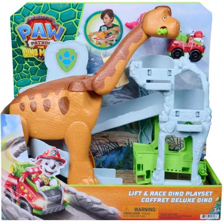 PAW PATROL DINO MOVIE LIFT & RACE SET