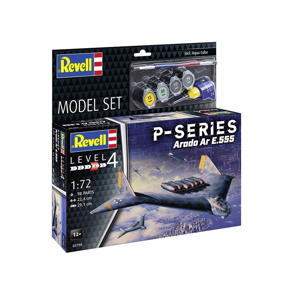 REVELL 1:72 MODEL KIT ARADO AR E.555 P S