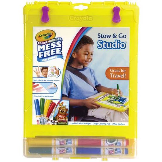CRAYOLA COLOR WONDER STOW & GO STUDIO