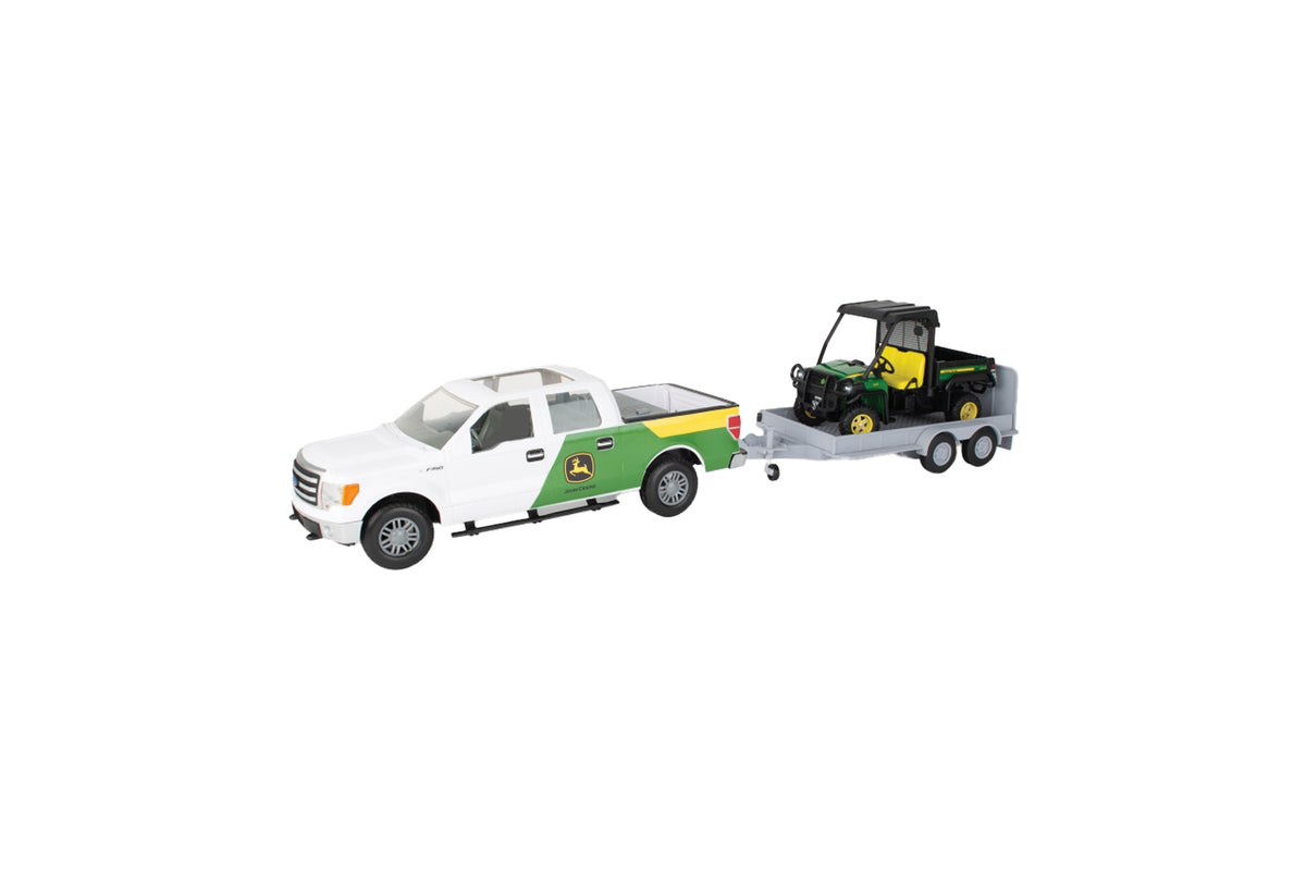 JD 1:16 BIG FARM FORD F150 W JD