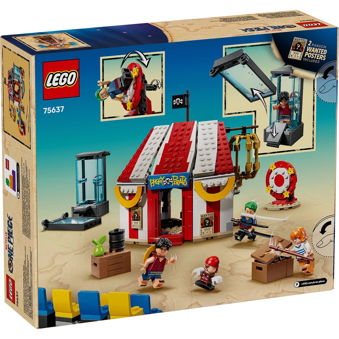 LEGO 75637 ONE PIECE BUGGY CIRCUS TENT