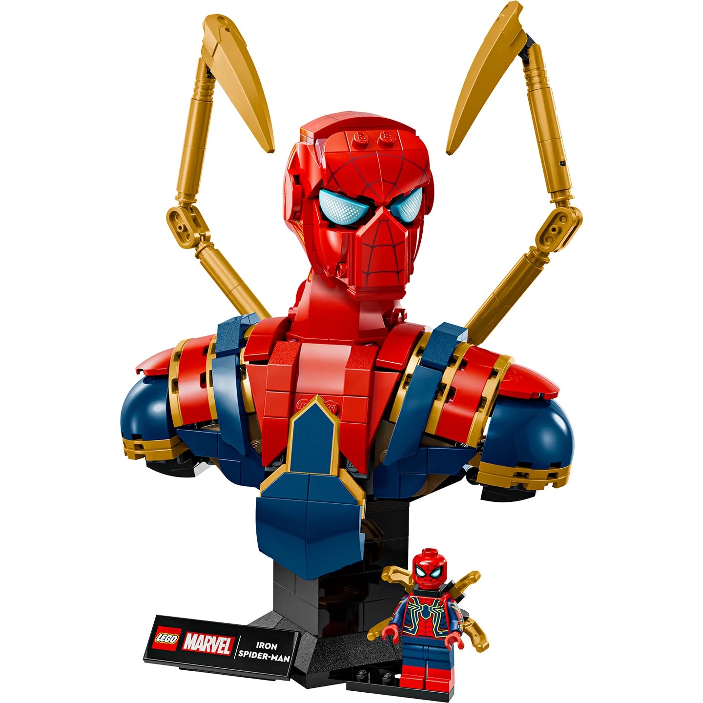 LEGO 76326 S/H IRON SPIDER-MAN BUST