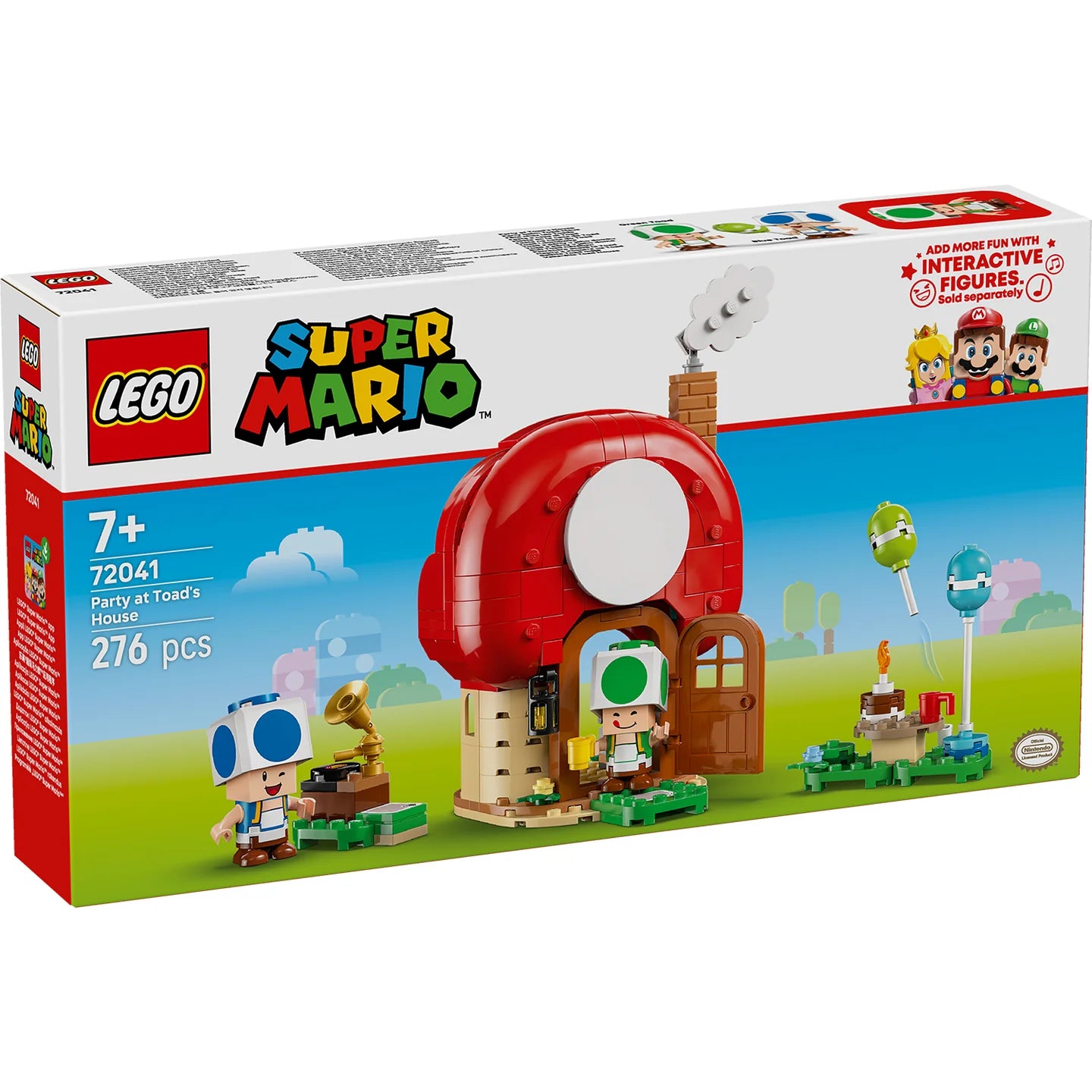 LEGO 72041 MARIO KART PARTY TOADS HOUSE