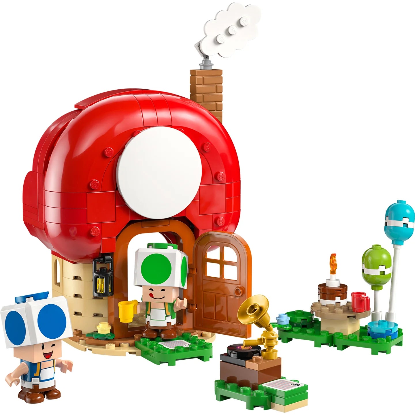 LEGO 72041 MARIO KART PARTY TOADS HOUSE